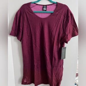 NWT | Men’s APL Maroon Crew Neck T-Shirt, Size L